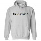 Wifey Classic Womens Adults Pullover Hoodie For Wives			 									 									
